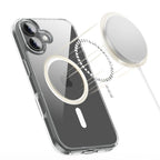 Tech-Protect FlexAir Hybrid MagSafe dėklas iPhone 17 – skaidrus -- iPhone 17