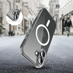 Tech-Protect FlexAir Hybrid MagSafe dėklas iPhone 17 – skaidrus -- iPhone 17