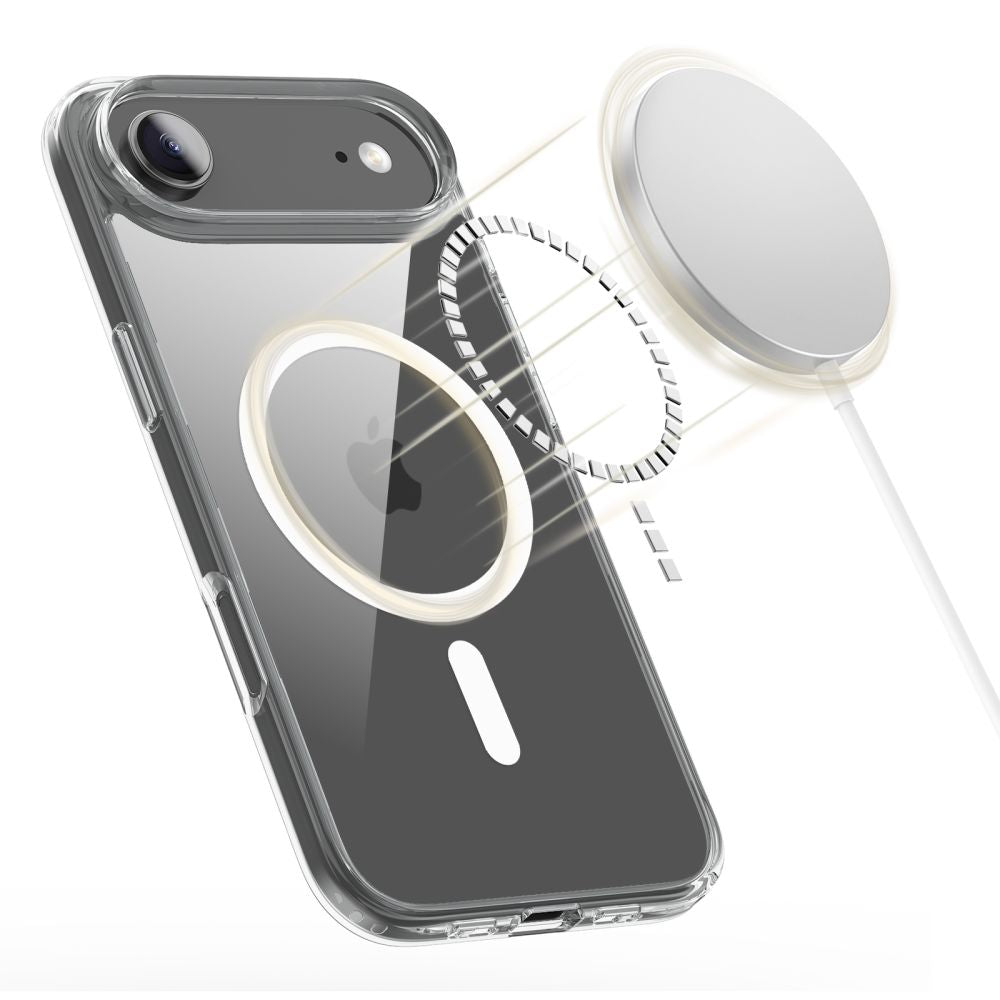 Tech-Protect FlexAir Hybrid MagSafe dėklas iPhone 17 Air – skaidrus -- iPhone 17 Air