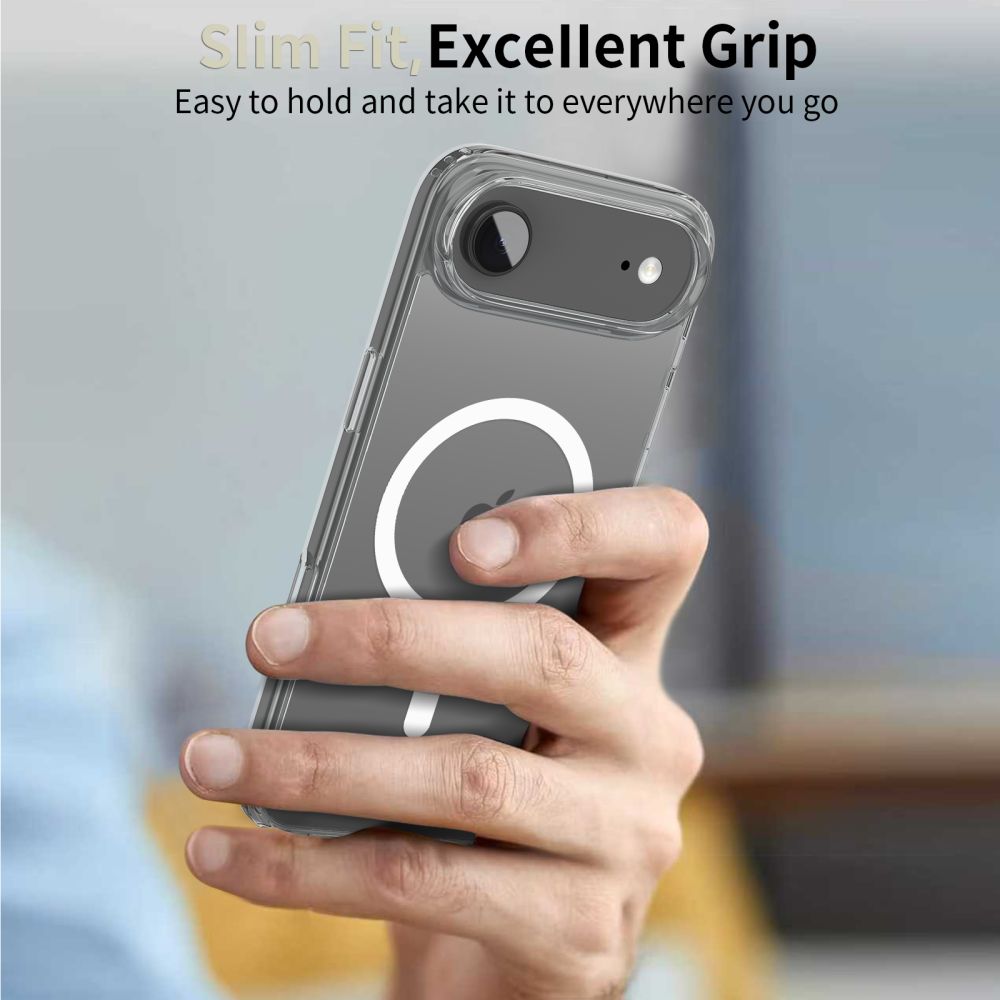 Tech-Protect FlexAir Hybrid MagSafe dėklas iPhone 17 Air – skaidrus -- iPhone 17 Air