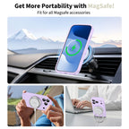 Tech-Protect silikoninis MagSafe dėklas iPhone 17 Pro Max – violetinis -- iPhone 17 Pro Max