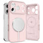 Tech-Protect silikoninis MagSafe dėklas iPhone 17 Pro Max – rožinis -- iPhone 17 Pro Max