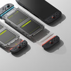 Ringke Easy Slide 2 pakelių grūdintas stiklas, skirtas Nintendo Switch 2 – skaidrus -- Cell phone tempered glass