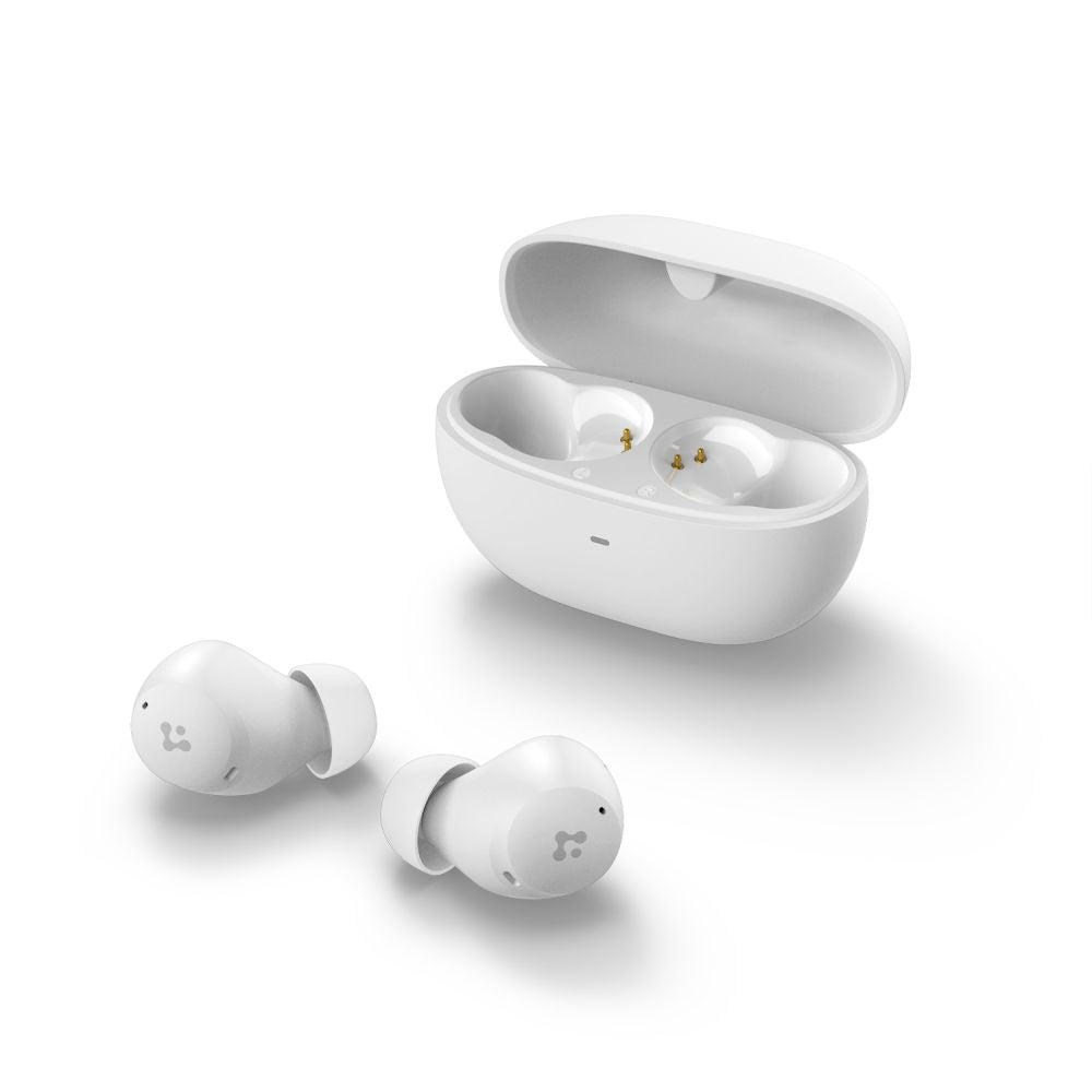 Spigen SA2401 ANC Pro belaidės ausinės – baltos