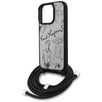 Karl Lagerfeld dėklas iPhone 16 Pro Max – pilkas -- iPhone 16 Pro Max