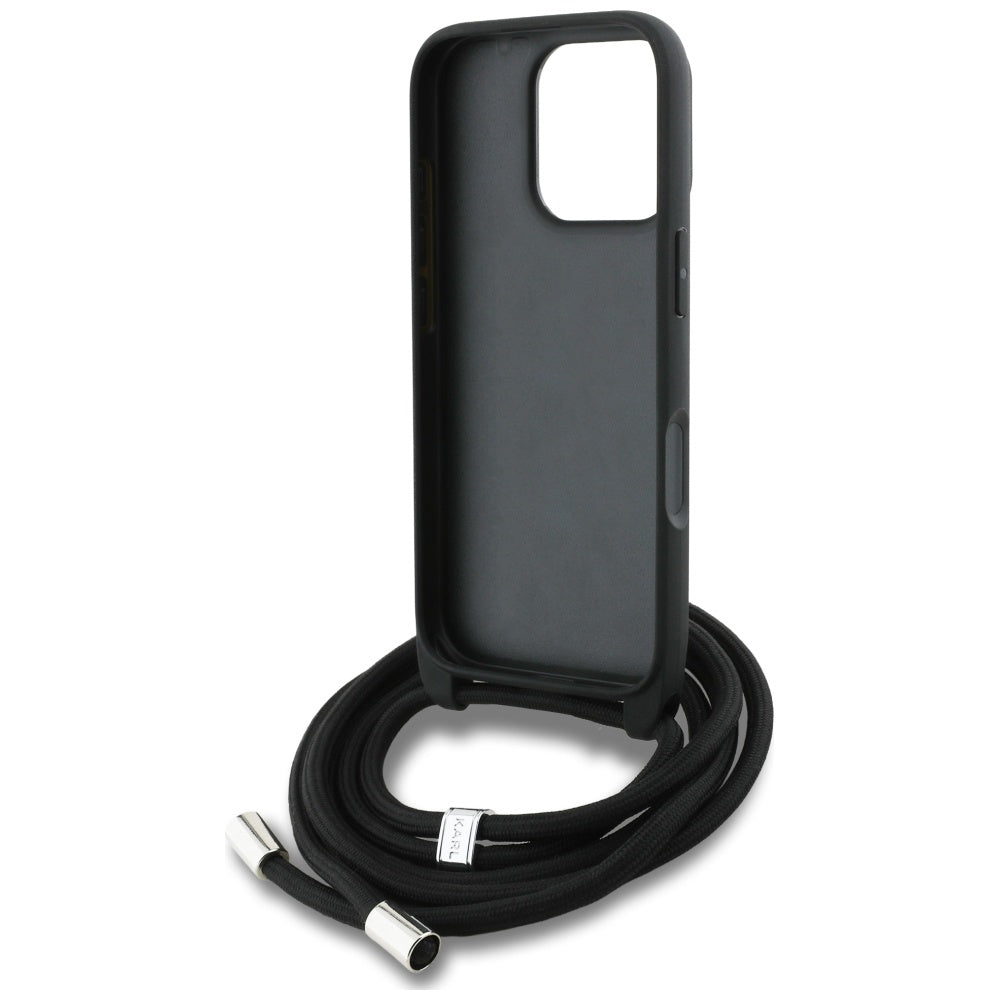 Karl Lagerfeld dėklas iPhone 16 Pro Max – pilkas -- iPhone 16 Pro Max