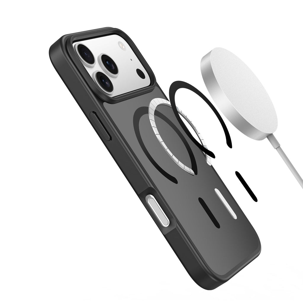 MagSafe dėklas Dux Ducis Yind iPhone 17 Pro Max – juodas