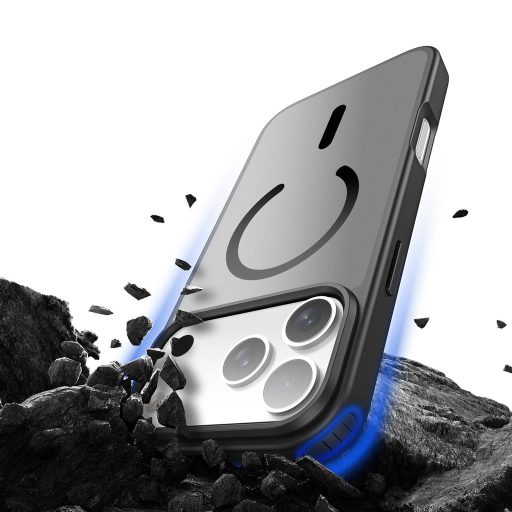 MagSafe dėklas Dux Ducis Yind iPhone 17 Pro Max – juodas