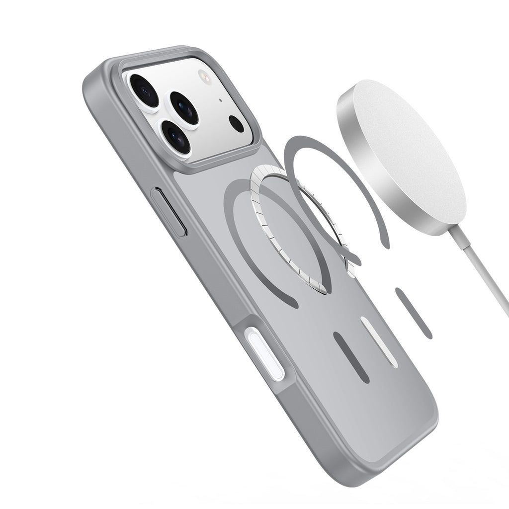 MagSafe dėklas iPhone 17 Pro Max Dux Ducis Yind – pilkas