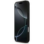 Guess MagSafe dėklas iPhone 17 Pro Max – juodas