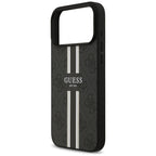 Guess MagSafe dėklas iPhone 17 Pro Max – juodas