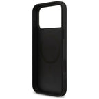 Guess MagSafe dėklas iPhone 17 Pro Max – juodas