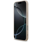 Guess MagSafe dėklas iPhone 17 Pro Max – rožinis