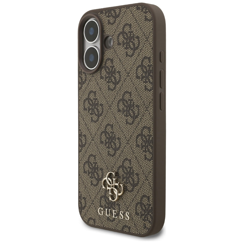 Guess MagSafe dėklas iPhone 17 – rudas -- iPhone 17