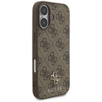 Guess MagSafe dėklas iPhone 17 – rudas -- iPhone 17
