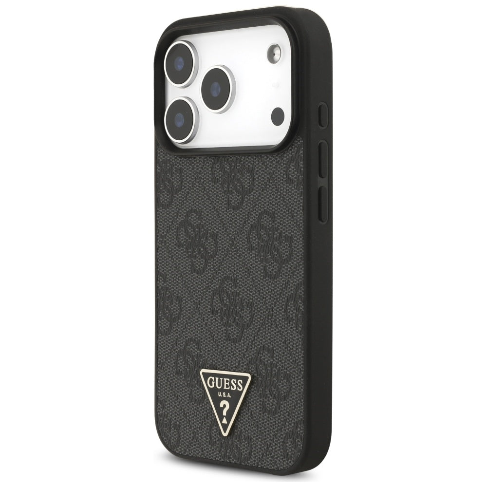 Guess MagSafe dėklas iPhone 17 Pro – juodas