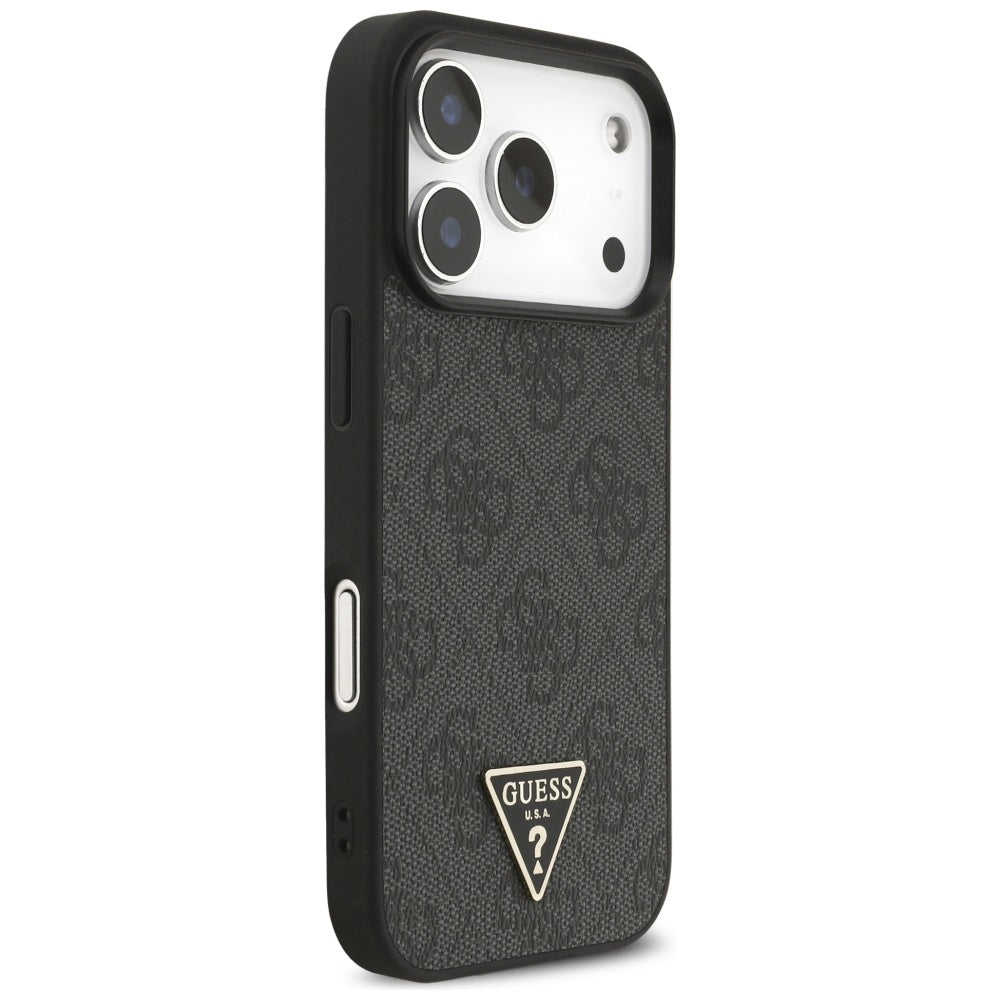 Guess MagSafe dėklas iPhone 17 Pro – juodas