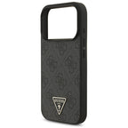 Guess MagSafe dėklas iPhone 17 Pro – juodas