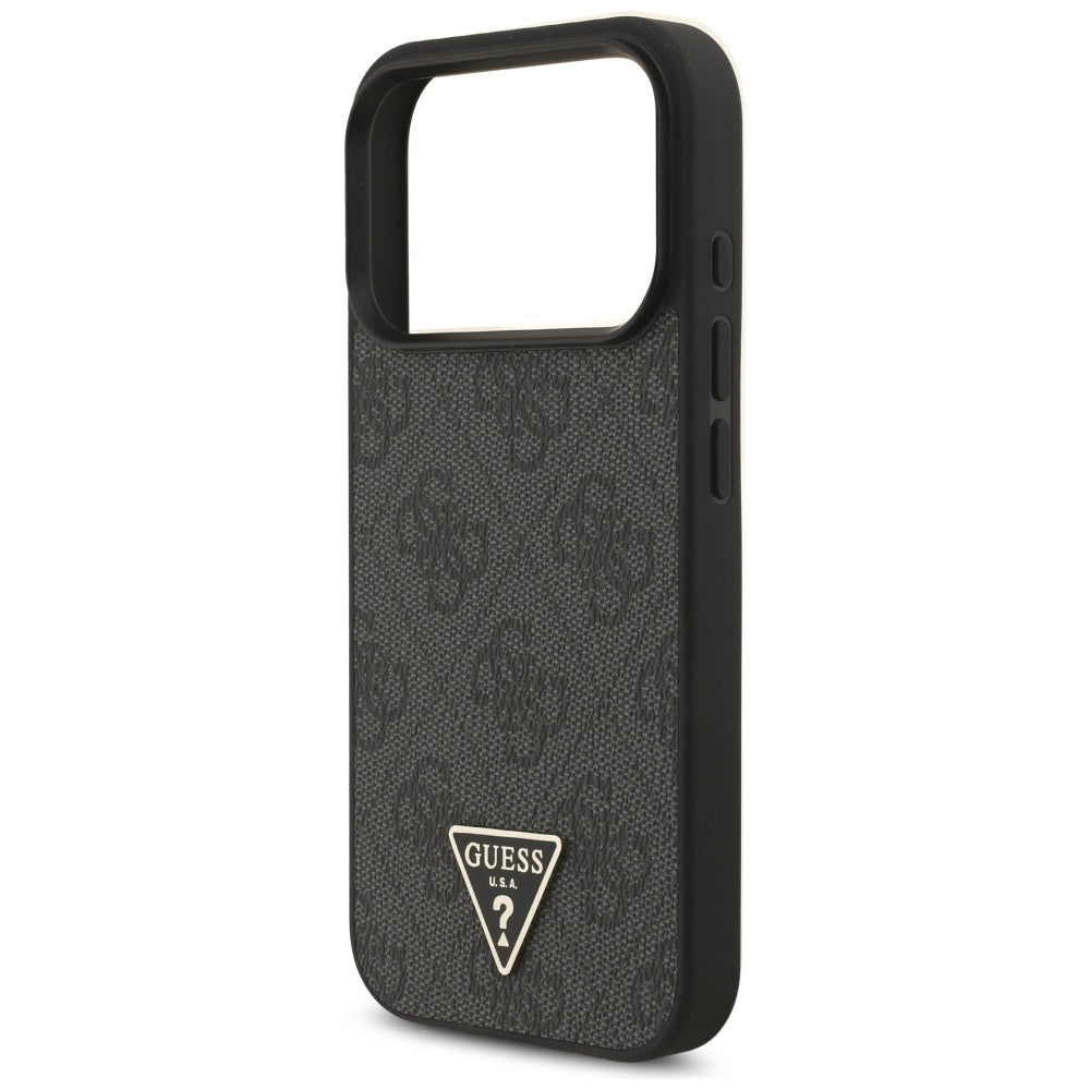 Guess MagSafe dėklas iPhone 17 Pro – juodas