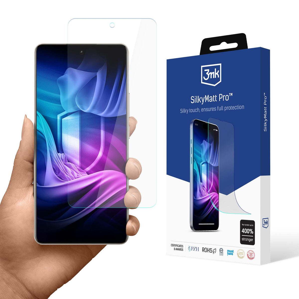 3mk Silky Matt Pro Matte Film, skirtas Realme 15 5G -- Realme 15 5G