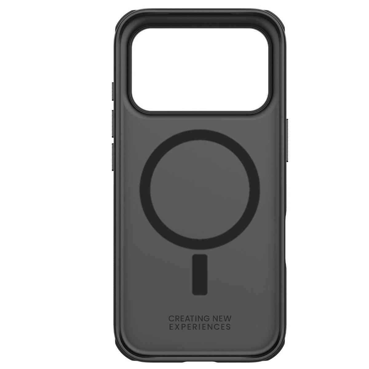 Nillkin Super Frosted Shield Pro magnetinis dėklas suderinamas su MagSafe iPhone 17 Pro - Juodas -- iPhone 17 Pro