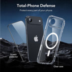 ESR Classic Hybrid MagSafe rinkinys iPhone 17 Air – skaidrus -- iPhone 17 Air