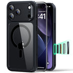 ESR MagSafe dėklas iPhone 17 Pro + stiklas – skaidrus -- iPhone 17 Pro