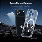 ESR Classic Hybrid MagSafe dėklas + stiklas iPhone 17 Pro Max -- Cell phone tempered glass