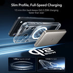 ESR Classic Hybrid MagSafe dėklas + stiklas iPhone 17 Pro Max -- Cell phone tempered glass