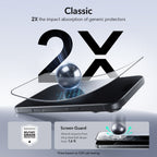 ESR UltraFit grūdintas stiklas iPhone 17 Pro – 2 vnt. -- iPhone 17 Pro