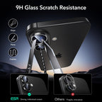 ESR Armorite kameros stiklas iPhone 16/16 Plus/17 – skaidrus -- iPhone 16 / iPhone 16 Plus / iPhone 17
