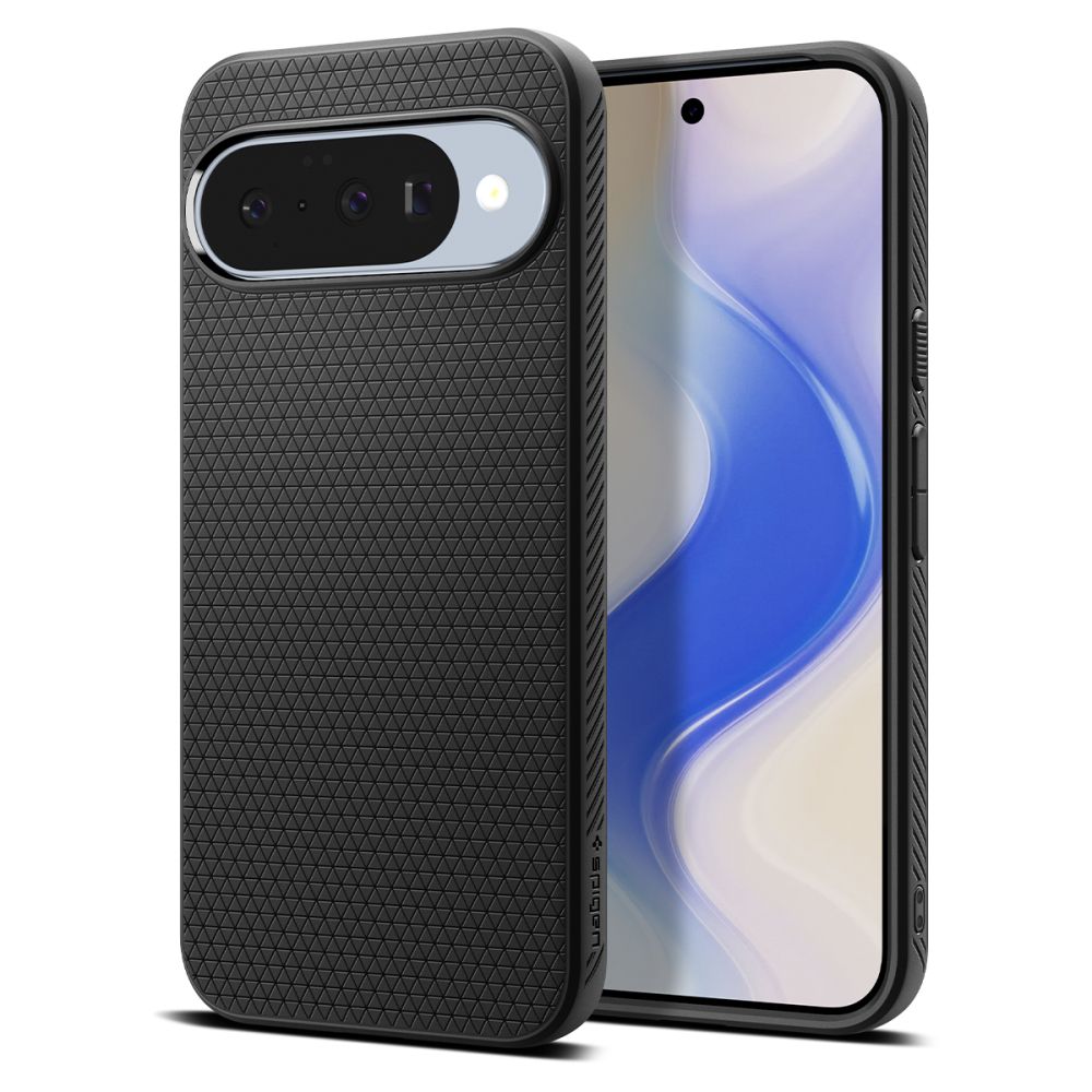 Spigen Liquid Air MagSafe dėklas Pixel 10/10 Pro – juodas -- Google Pixel 10