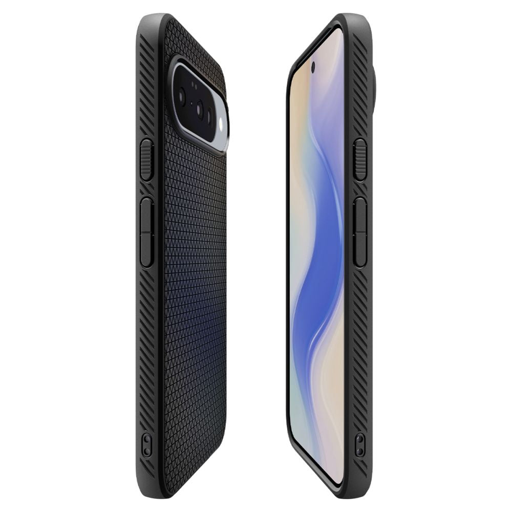 Spigen Liquid Air MagSafe dėklas Pixel 10/10 Pro – juodas -- Google Pixel 10