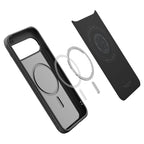 Spigen Liquid Air MagSafe dėklas Pixel 10/10 Pro – juodas -- Google Pixel 10