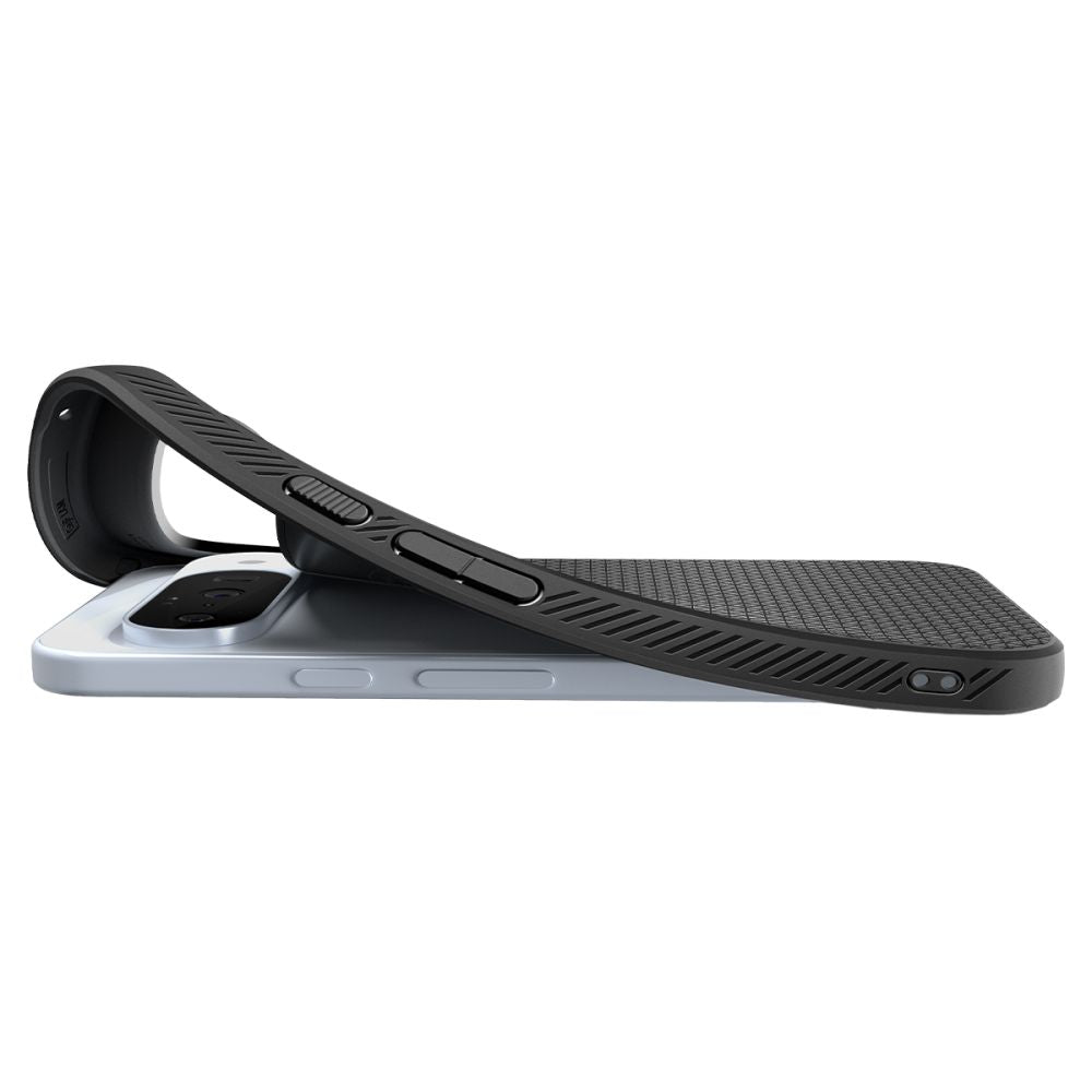 Spigen Liquid Air MagSafe dėklas Pixel 10/10 Pro – juodas -- Google Pixel 10