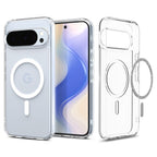 Spigen Ultra Hybrid MagSafe dėklas Pixel 10/10 Pro – skaidrus -- Google Pixel 10