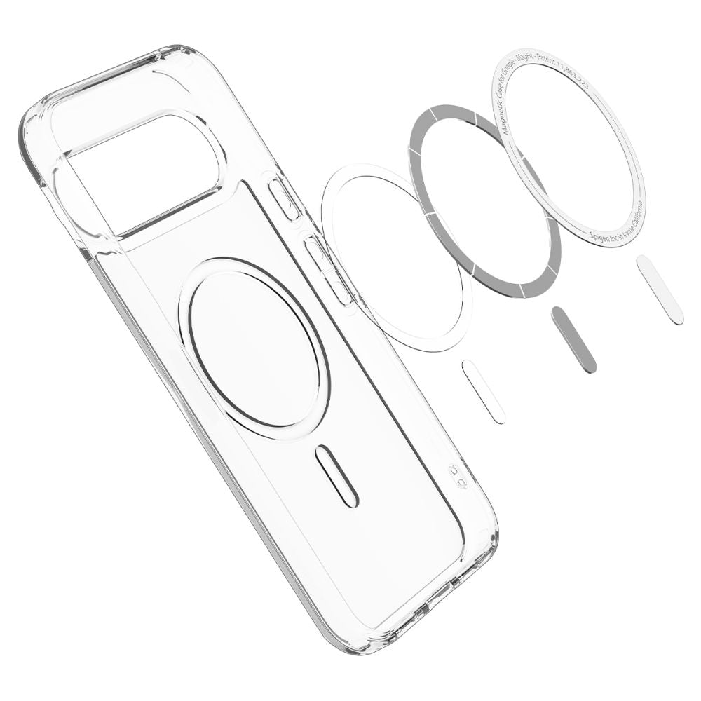 Spigen Ultra Hybrid MagSafe dėklas Pixel 10/10 Pro – skaidrus -- Google Pixel 10