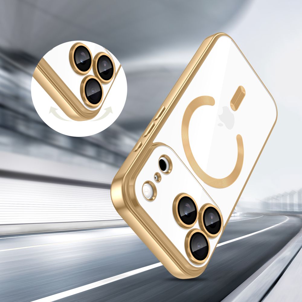 Tech-Protect MagFlex MagSafe dėklas iPhone 17 Pro – auksinis -- iPhone 17 Pro