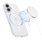Tech-Protect MagSlim MagSafe dėklas iPhone 17 – matinis baltas -- iPhone 17