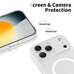 Tech-Protect MagSlim MagSafe dėklas iPhone 17 Pro – matinis baltas -- iPhone 17 Pro