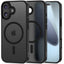 Tech-Protect MagMat MagSafe dėklas iPhone 17 – matinis juodas -- iPhone 17