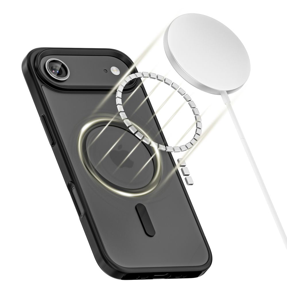 Tech-Protect MagMat MagSafe dėklas iPhone 17 Air – matinis juodas -- iPhone 17 Air