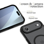 Tech-Protect MagMat MagSafe dėklas iPhone 17 Air – matinis juodas -- iPhone 17 Air