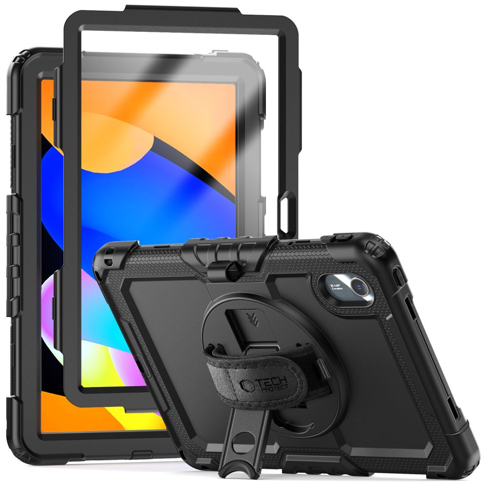 Tech-Protect Tvirtas dėklas, skirtas Lenovo Idea Tab 11.0 TB-336 – juodas