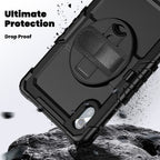 Tech-Protect Tvirtas dėklas, skirtas Lenovo Idea Tab 11.0 TB-336 – juodas