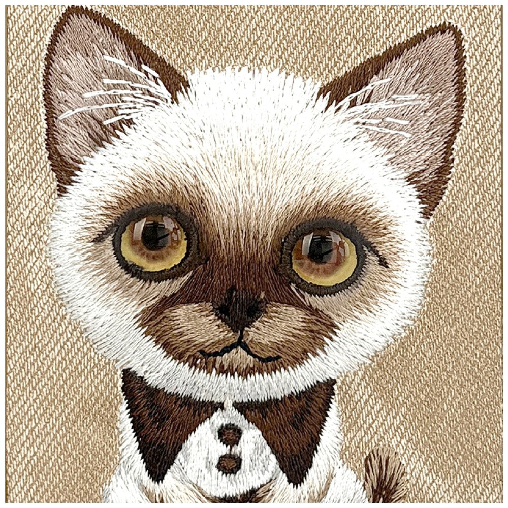 Nimmy Big Eyed Pet 2.0 Kačių dėklas, skirtas iPhone 17 - smėlio spalvos