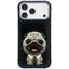 Nimmy Big Eyed Pet 2.0 Dog dėklas skirtas iPhone 17 Pro - Juoda -- iPhone 17 Pro