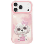 Nimmy Big Eyed Pet 2.0 Dog dėklas iPhone 17 Pro Max - Rožinė -- iPhone 17 Pro Max