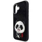 Nimmy Big Eyed Pet 2.0 Panda dėklas iPhone 17 - juodas