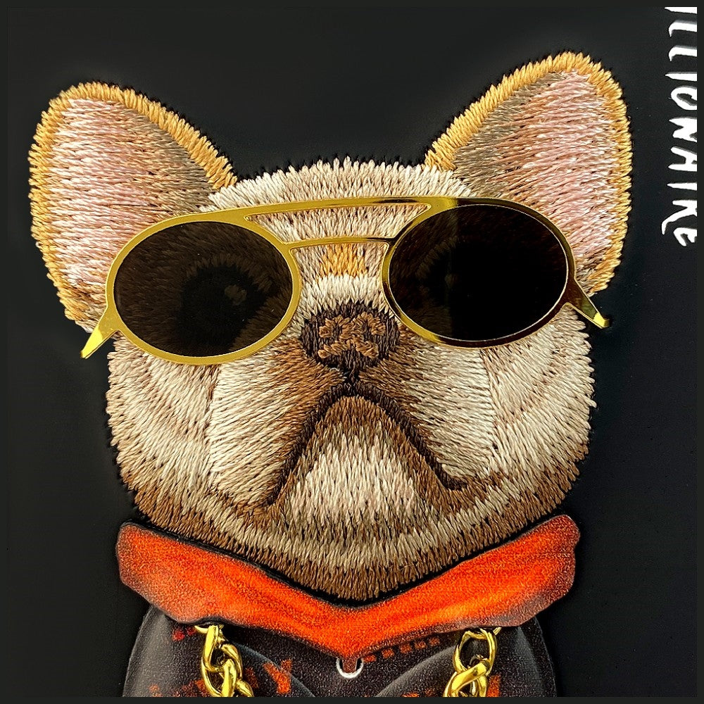 Nimmy Glasses Cool Dog dėklas iPhone 17 - Juoda -- iPhone 17